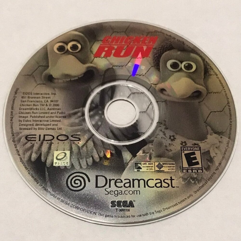 Sega Dreamcast Chicken Run